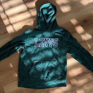 Levi's Teal Hoodie with Logo